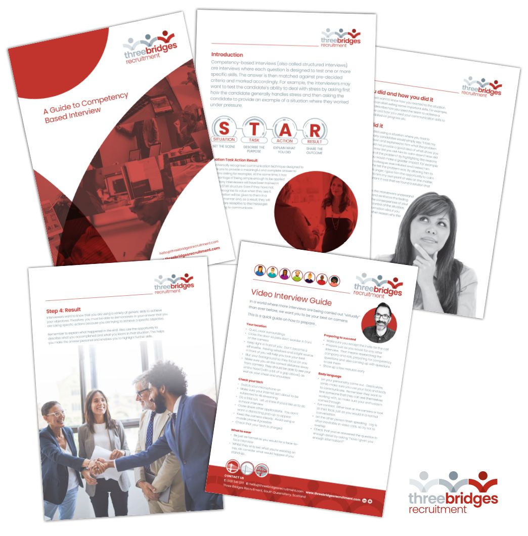 Three Bridges Recruitment Brochure